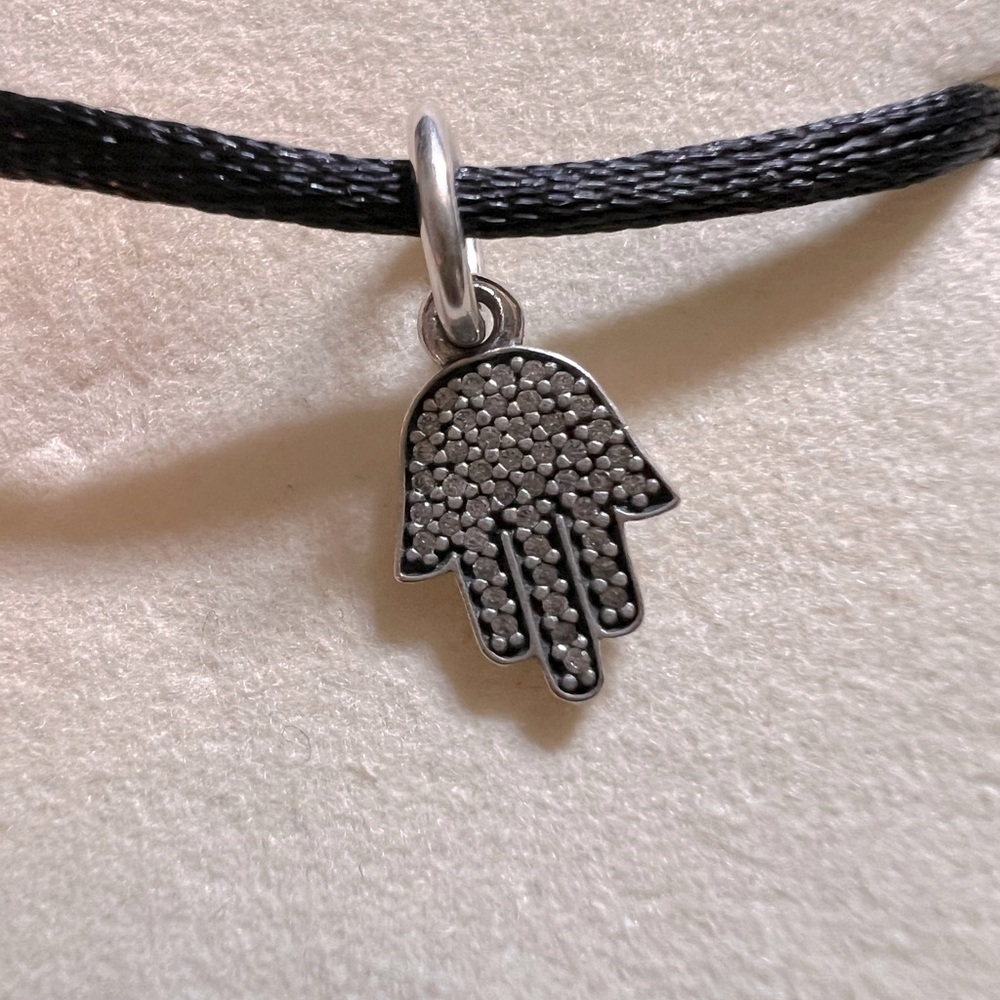Sterling Silver Hand of Protection Pandora Charm